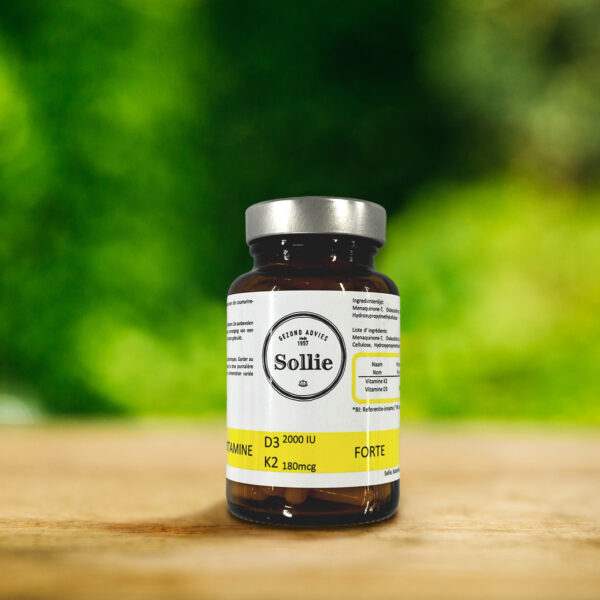 Vitamine D3 en K2 natuurlijk en vegan